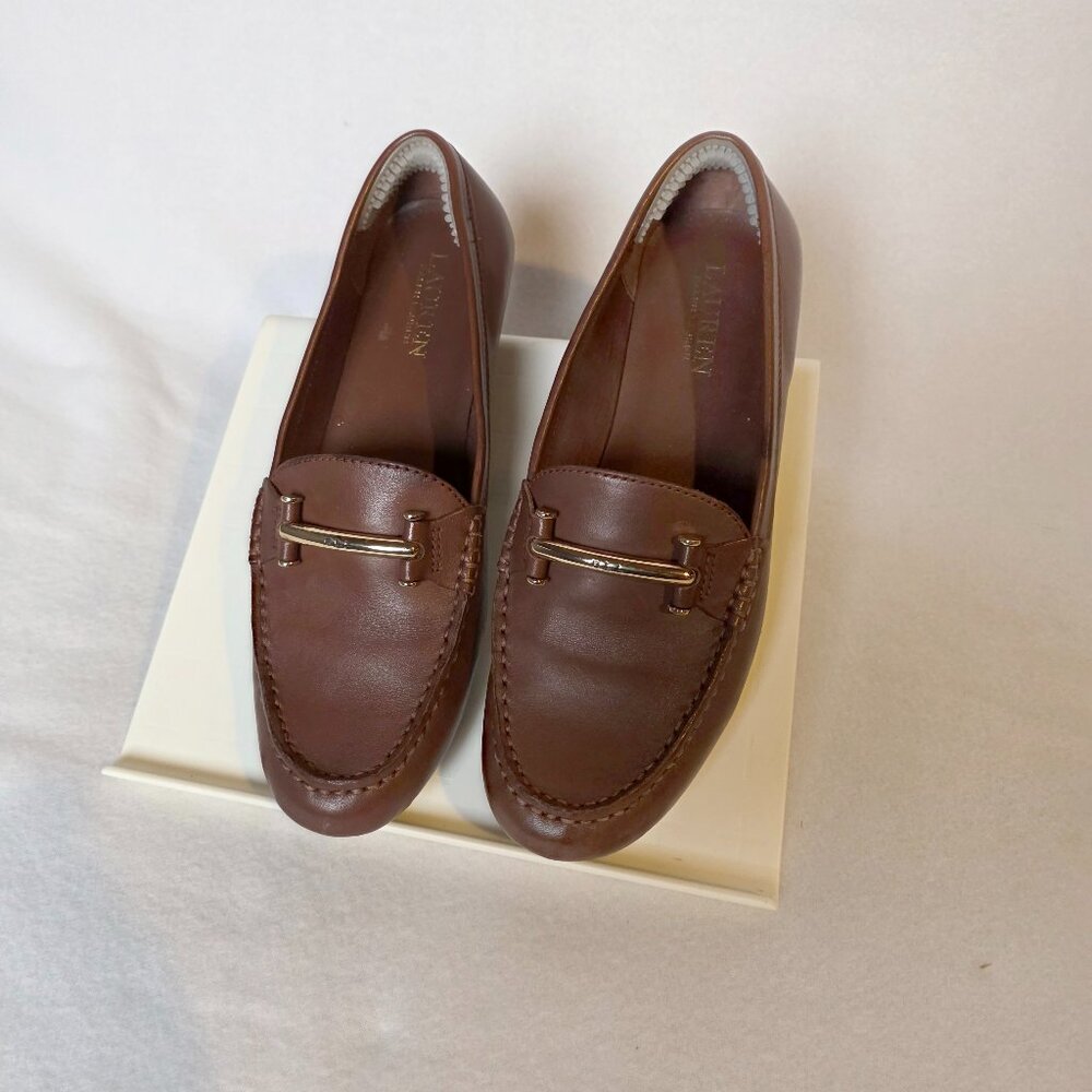 Lauren Brown Loafers Flats